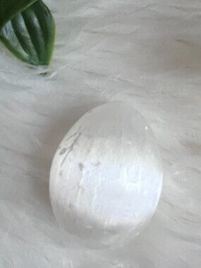 Selenite Crystal Egg